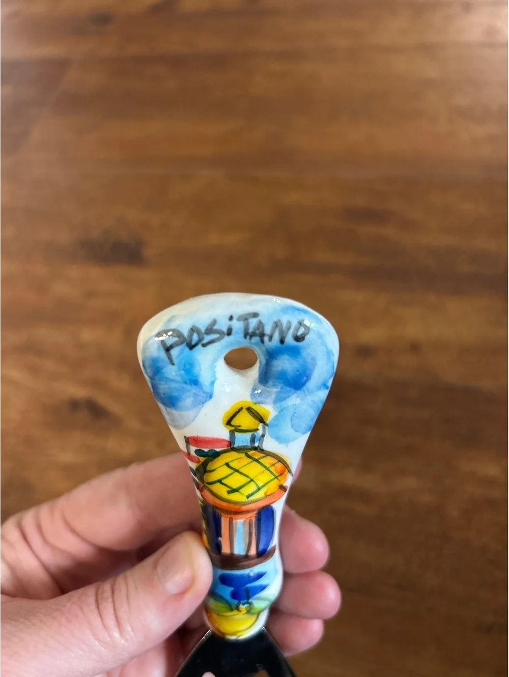 Positano Hand-Painted Ceramic Handle Bottle Opener